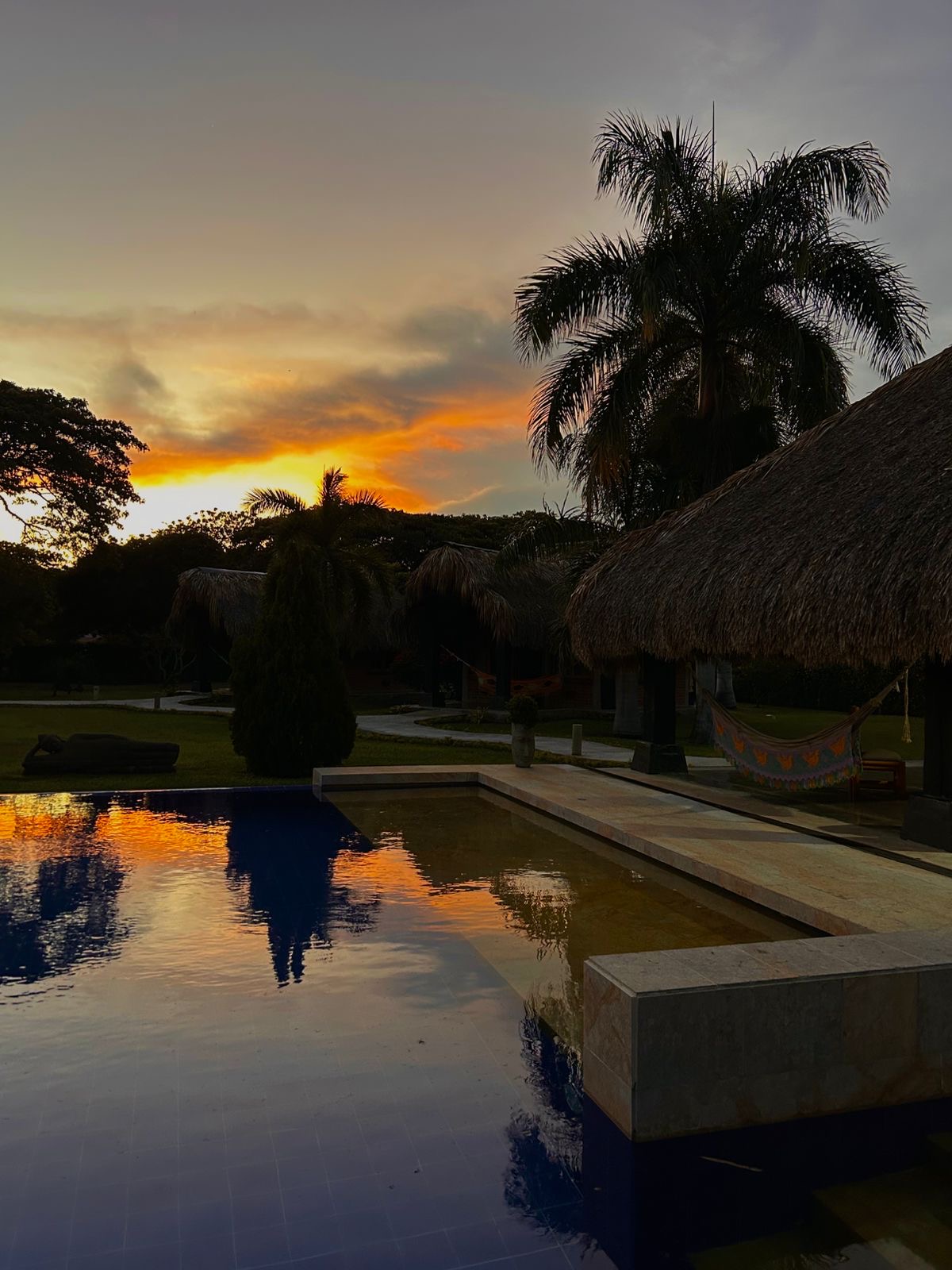 Atardecer sobre el Valle
